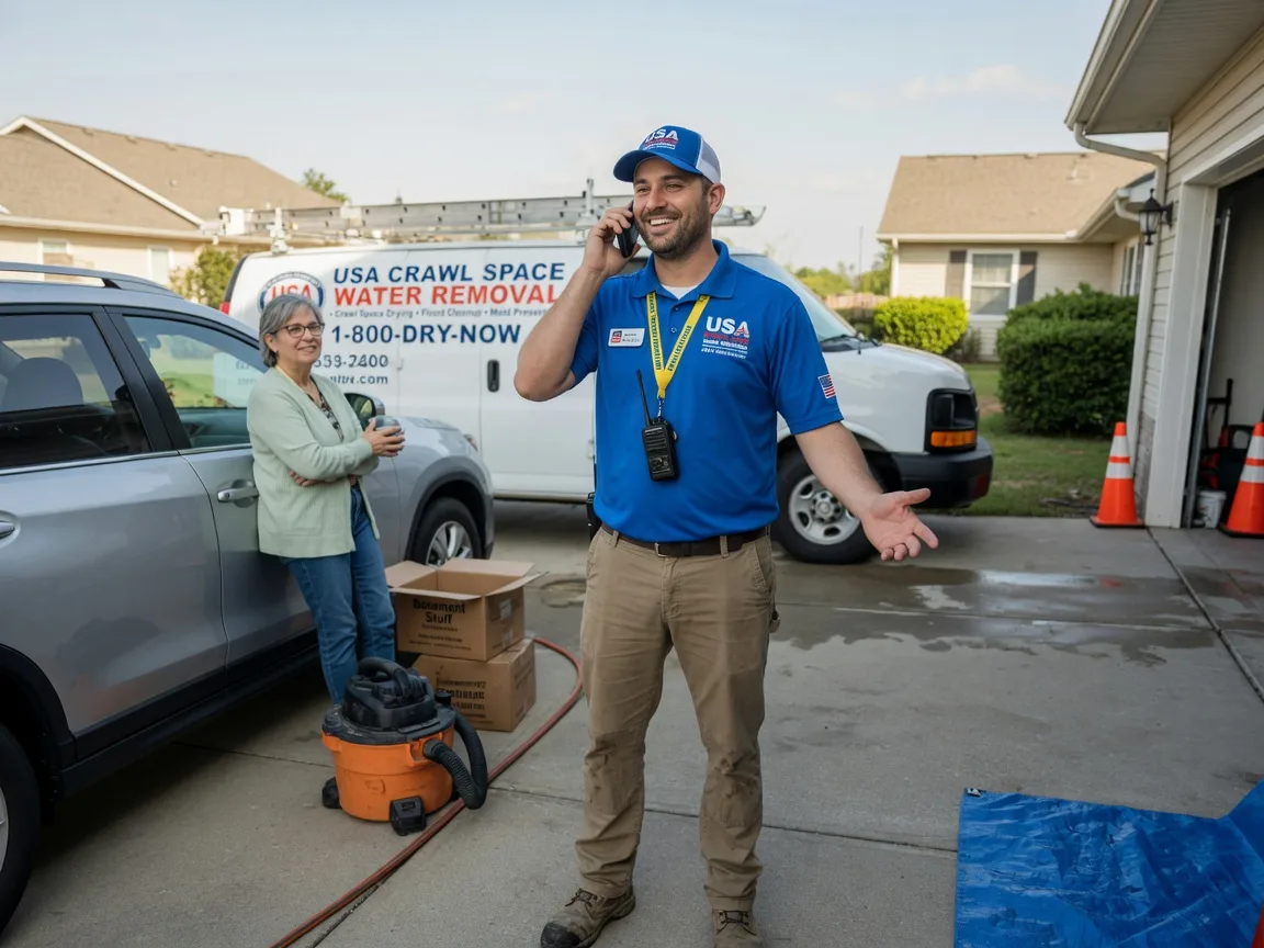 Crawl Space Water Removal Start, LA FAQs